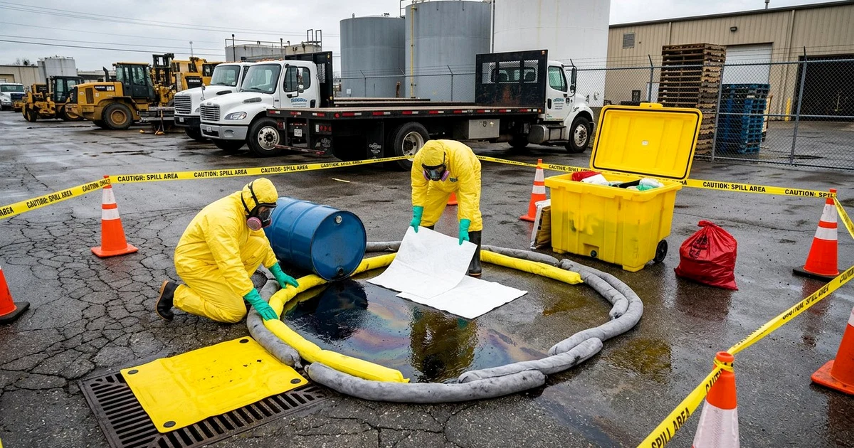 Yakıt ve Kimyasal Döküntülerde Acil Müdahale: Spill Response Planı