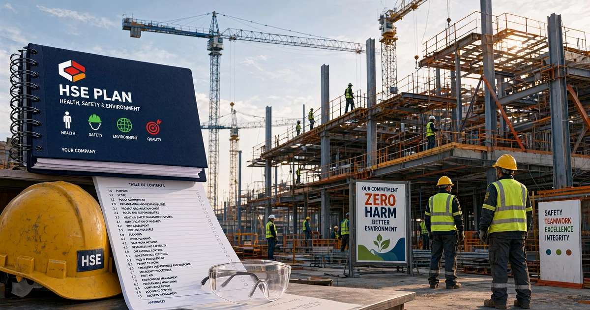How to Prepare an HSE Plan for Construction Projects