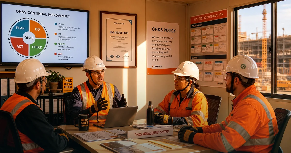 ISO 45001: İSG yönetim sistemini sahada çalışan bir döngüye dönüştürmek