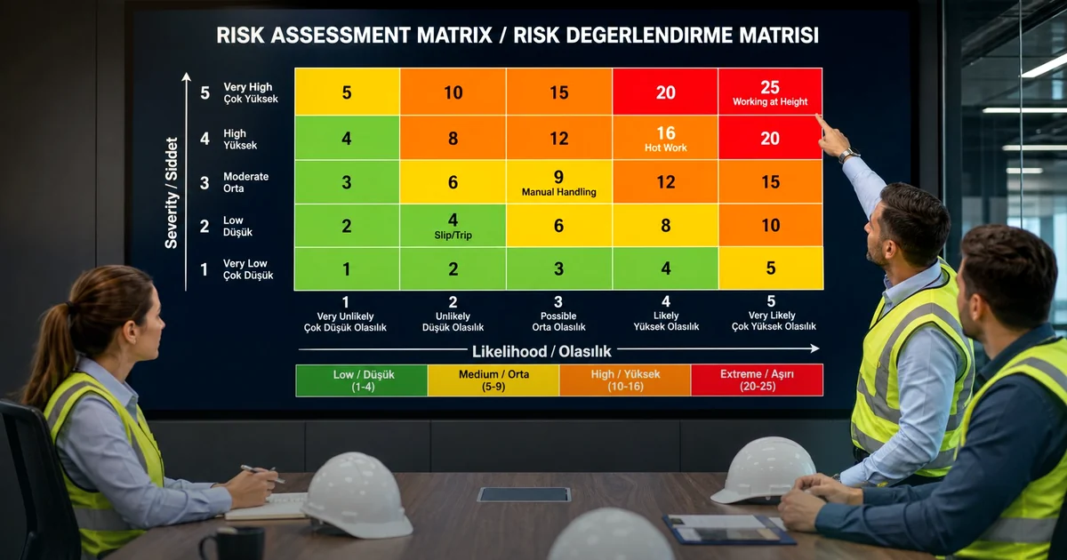 Risk değerlendirmesi nasıl yapılır? 5 uygulanabilir adım