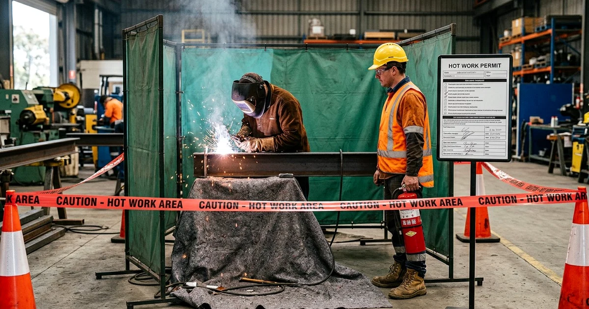 How to Manage a Hot Work Permit: Welding, Grinding and Fire Watch Checklist
